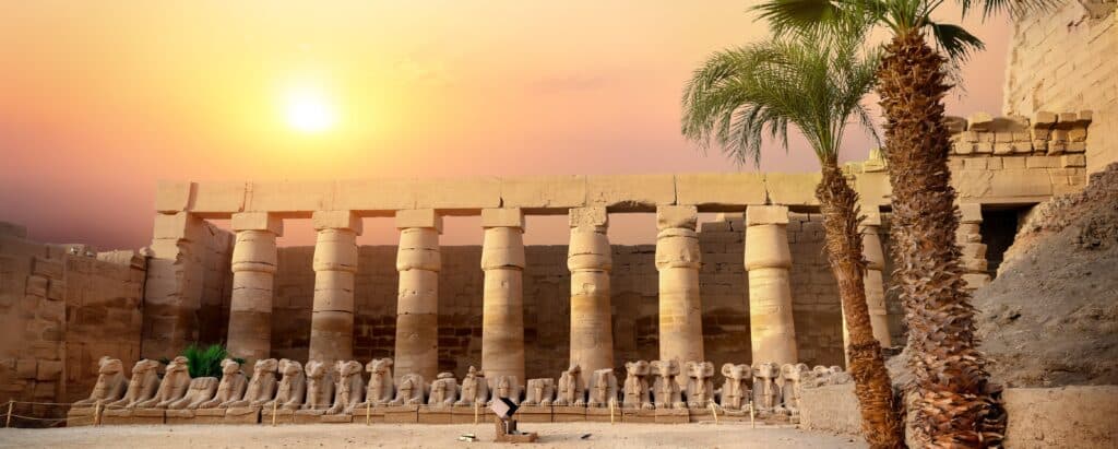 matkustaminen egyptissä - temple of karnak