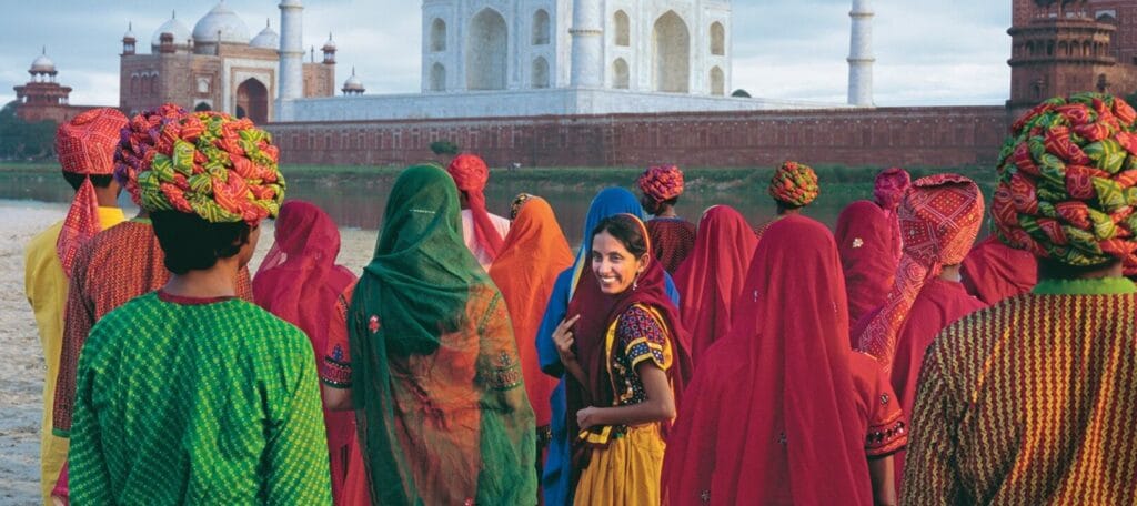 matkustaa Taj Mahal
