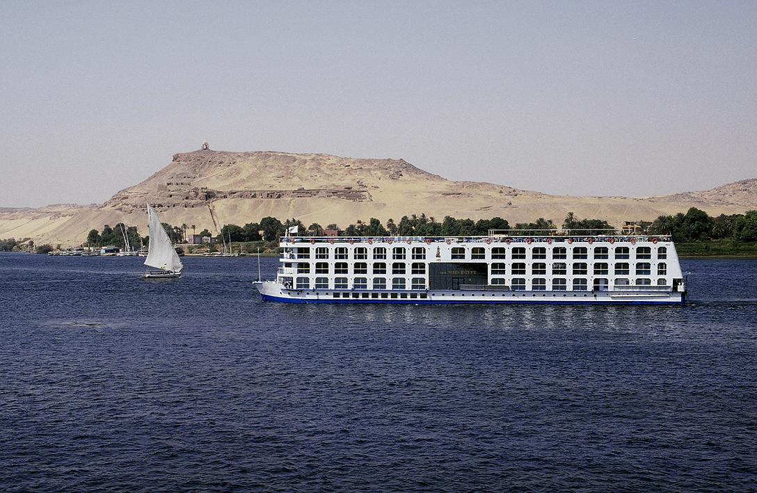 Nilenkryssning i Egypten